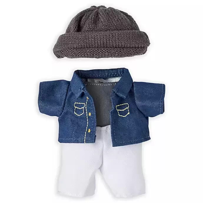 Nuimos Cloths And Accessories - Denim Jacket and Knitted Hat Set