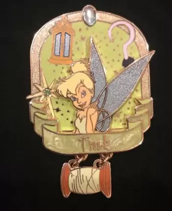 Disney Pins Open Edition - Princess Icons - Tinker Bell Dangle