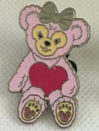 Disney Pins Open Edition - ShellieMay Booster Set - Shellie May Sitting with Heart in Lap