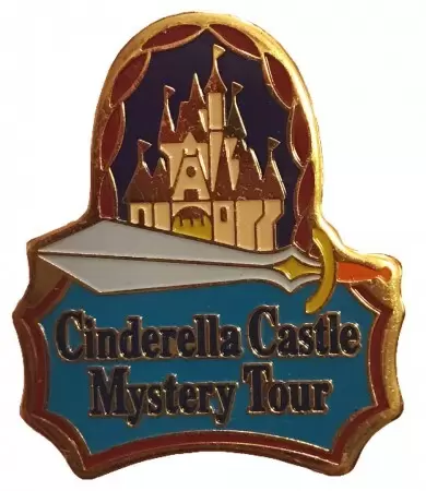 Disney Pins Open Edition - Tokyo Disneyland Attractions - Cinderella Castle Mystery Tour