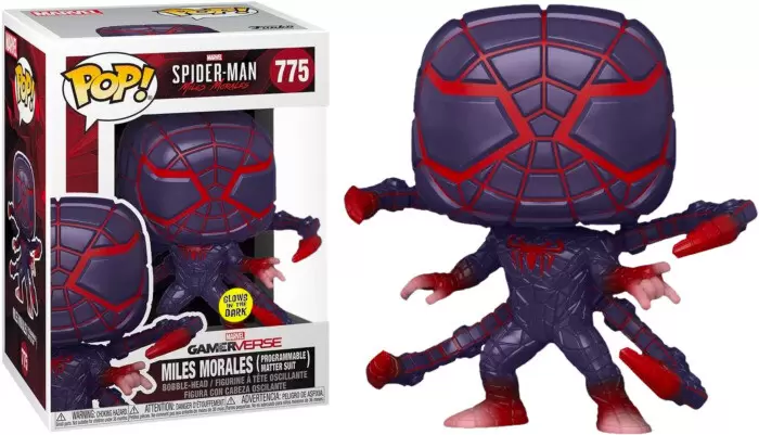 POP! MARVEL - Spider-Man: Miles Morales - Miles Morales Programmable Matter Suit GITD