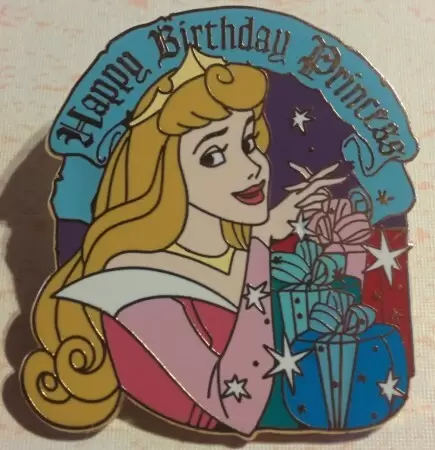 Disney Pins Open Edition - Happy Birthday Princess Series - Aurora