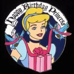 Disney Pins Open Edition - Happy Birthday Princess Series - Cinderella