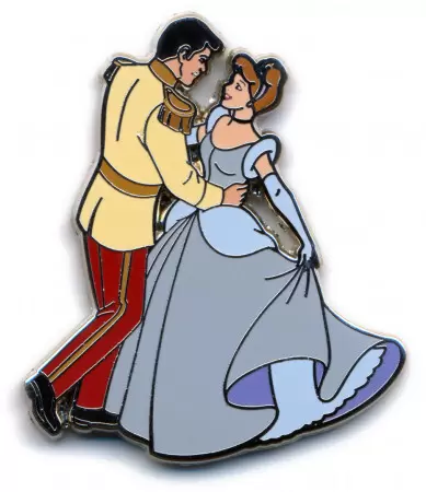 Disney Pins Open Edition - Ink & Paint Mystery Collection Series 2 - Cinderella & Prince Charming