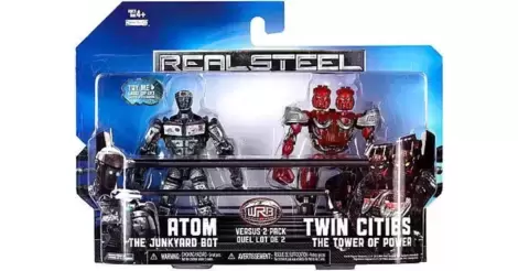 REAL STEEL - ATOM VS. TWIN CITIES - Gigantes de aço - Luta da Liga 