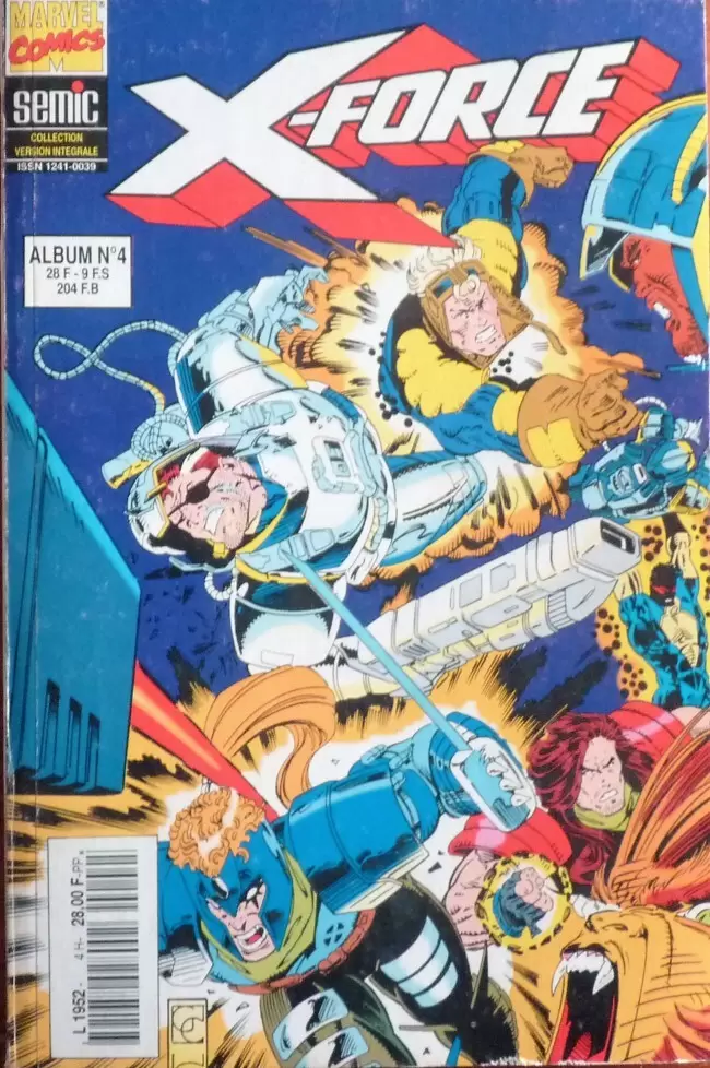 X-Force - Album N°4 (du n°10 au n°12)