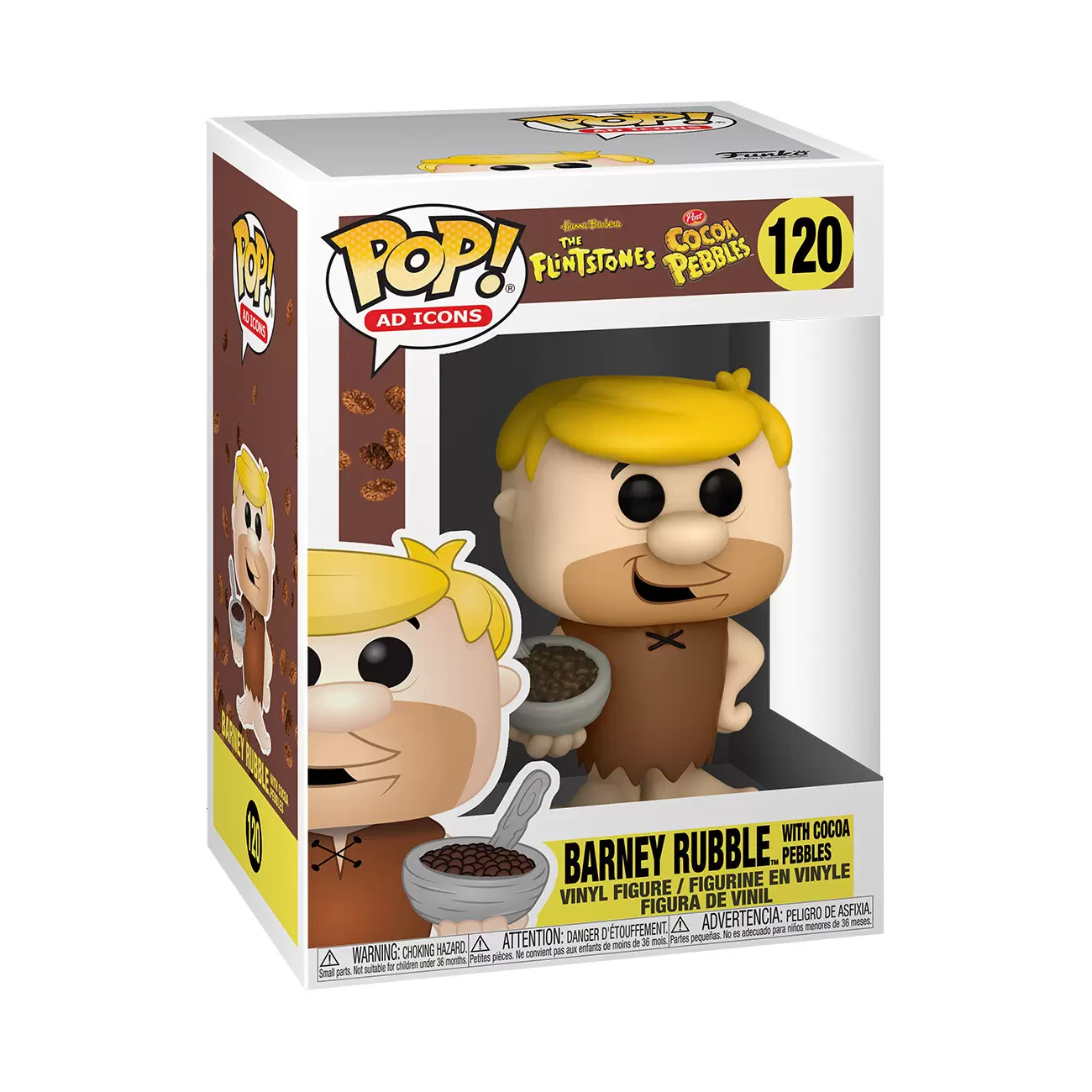 POP! Ad Icons - The Flintstones - Barney Rubble with Cocoa Pebbles