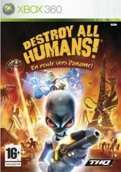 XBOX 360 Games - Destroy All Humans, En Route Vers Paname