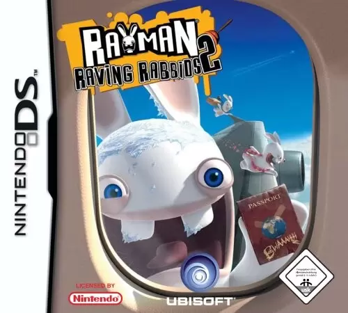 Nintendo DS Games - Rayman Raving Rabbids 2
