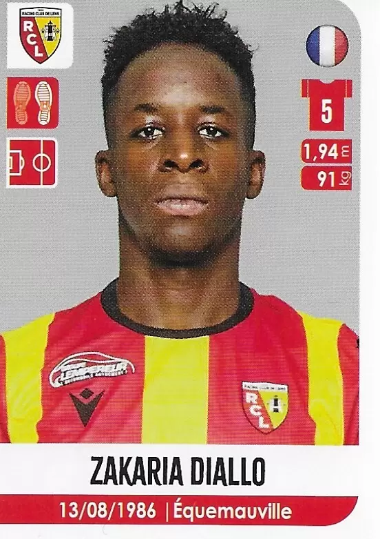 Foot 2021 - Zakaria Diallo - RC Lens