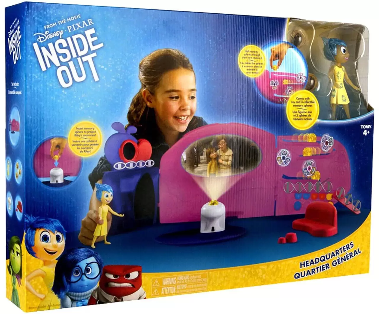 Inside Out - Tomy - Headquarters Playset
