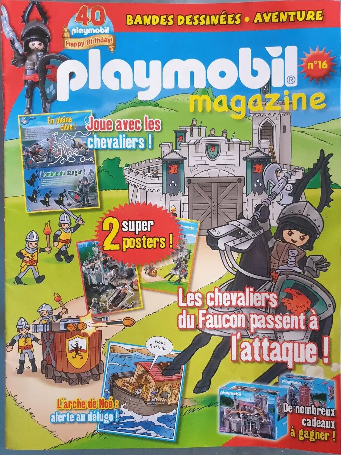 Playmobil Magazine - Les chevaliers du Faucon passent à l attaque