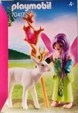 agitatie Realistisch gesponsord Fairy with deer - Playmobil Special 70417