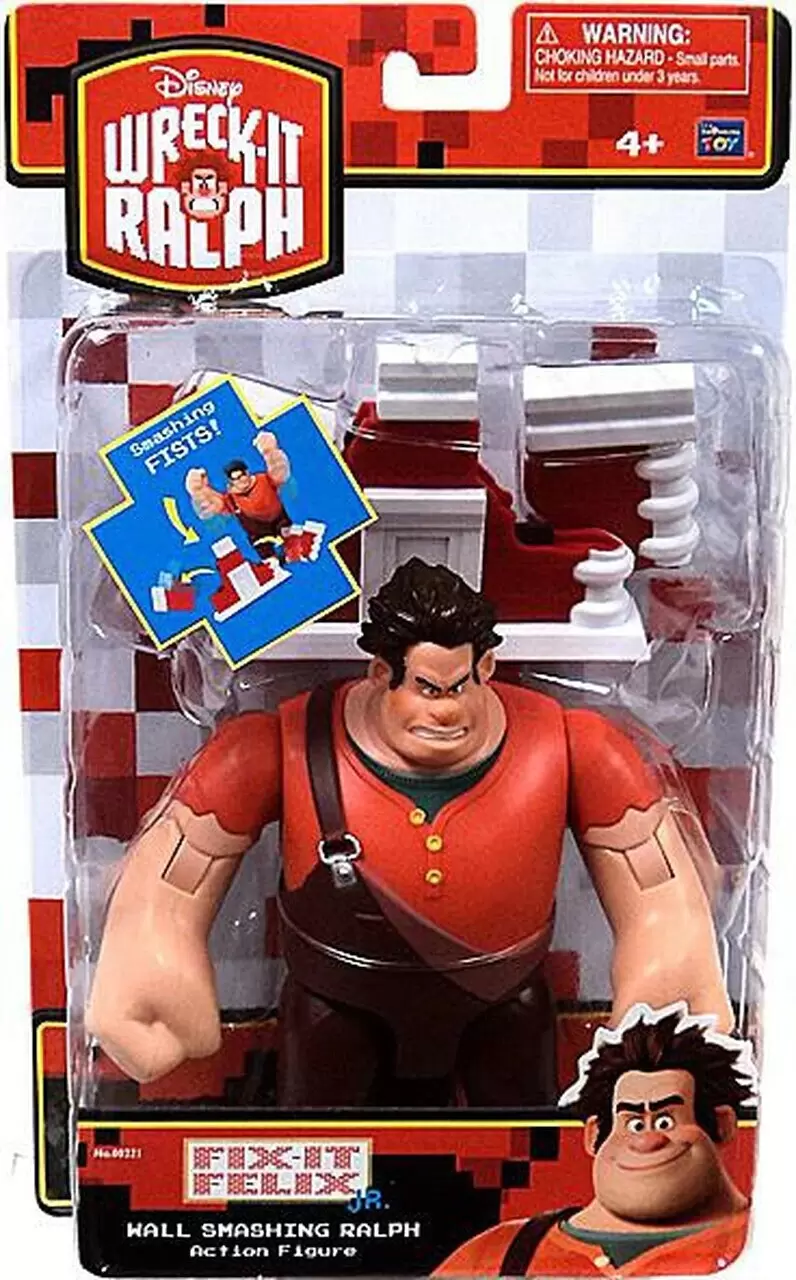Wreck-It Ralph Action FIgures - Wall Smashing Ralph