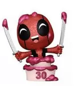 Mystery Minis - Deadpool 30th - Birthday Cake Deadpool Metallic