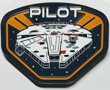 Disney Pins Open Edition - Star Wars™ Galaxy\'s Edge - Millennium Falcon Booster Set - Millennium Falcon Pilot