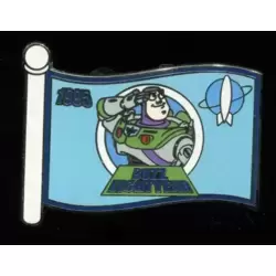 Character Flags Mystery Collection - Buzz Lightyear