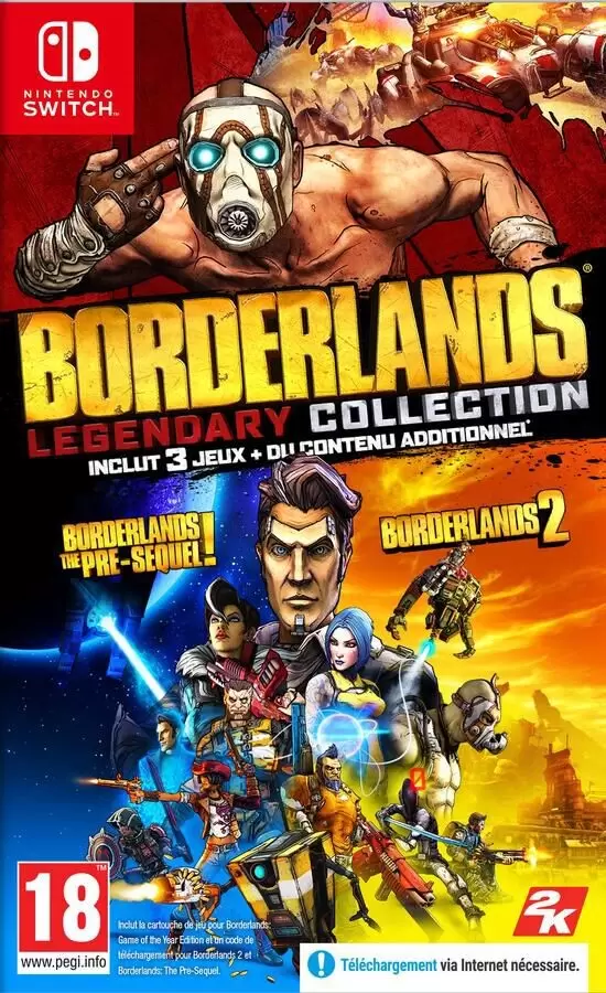 Jeux Nintendo Switch - Borderlands Legendary Collection