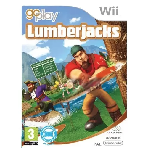 Nintendo Wii Games - LUMBERJACKS