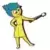 Inside Out Flair Set - Joy