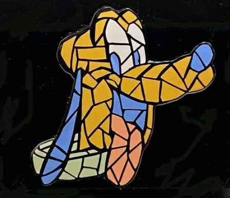 Disney - Pins Open Edition - Mosaic Head Series - Pluto