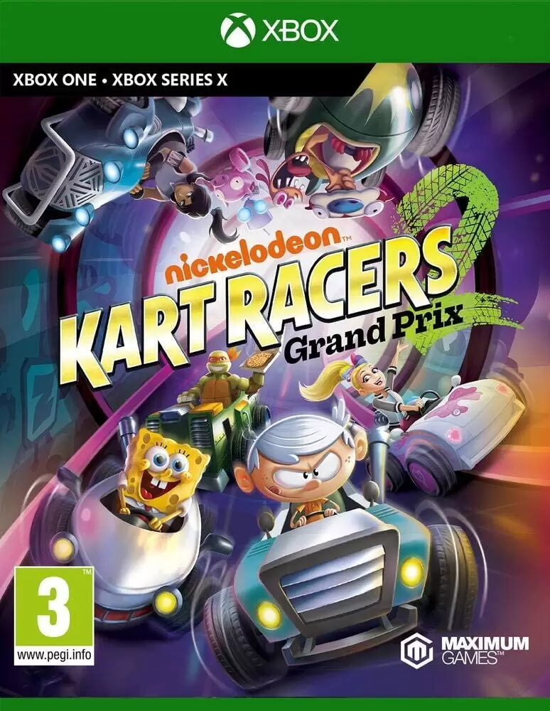 Jeux XBOX One - Nickelodeon Kart Racers 2