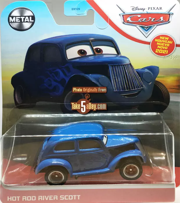 Cars 3 models - Hot Rod River Scott