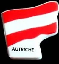 Fèves - Drapeaux de l\'Europe - Autriche