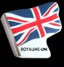 Fèves - Drapeaux de l\'Europe - Royaume-Uni