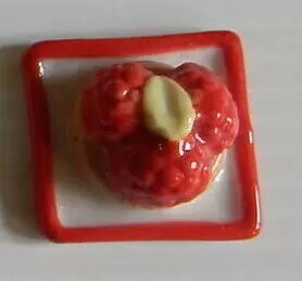 Fèves - Symphonie de Mignardises - Tarte framboises
