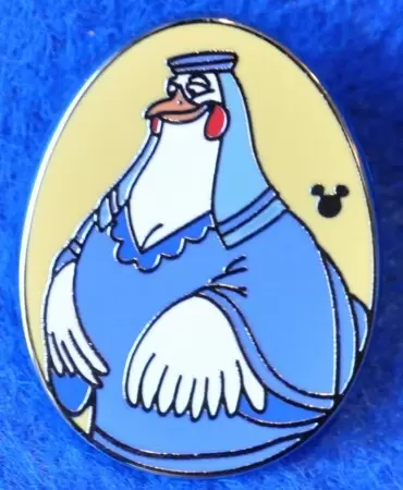 Disney Pins Open Edition - 2014 WDW Hidden Mickey Series - Disney Birds - Lady Cluck