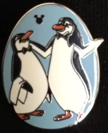 Disney - Pins Open Edition - 2014 WDW Hidden Mickey Series - Disney Birds - Penguins