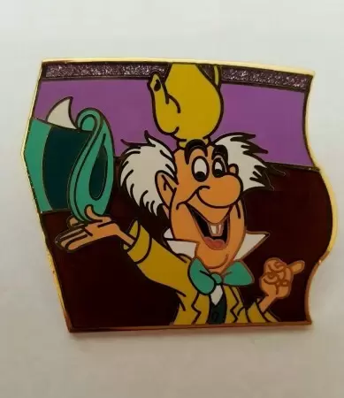 Disney Pins Open Edition - Alice in Wonderland 65th Anniversary: Puzzle Mystery Set - Mad Hatter