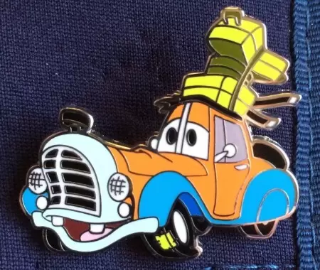 Disney Pins Open Edition - Disney Characters as Cars - Goofy