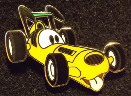 Disney Pins Open Edition - Disney Characters as Cars - Pluto