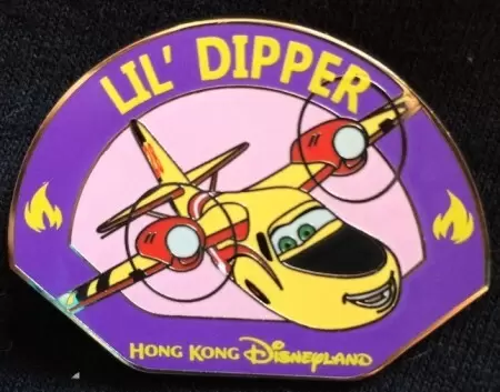 Disney Pins Open Edition - Planes: Fire & Rescue - Booster Set - Lil\' Dipper
