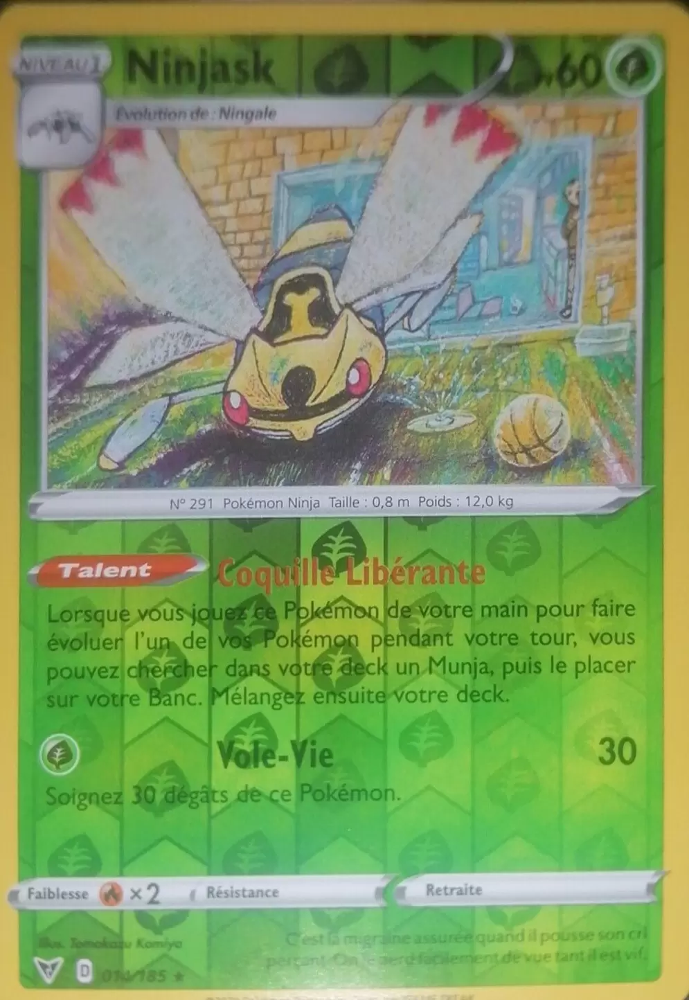 Voltage Eclatant - Ninjask Reverse