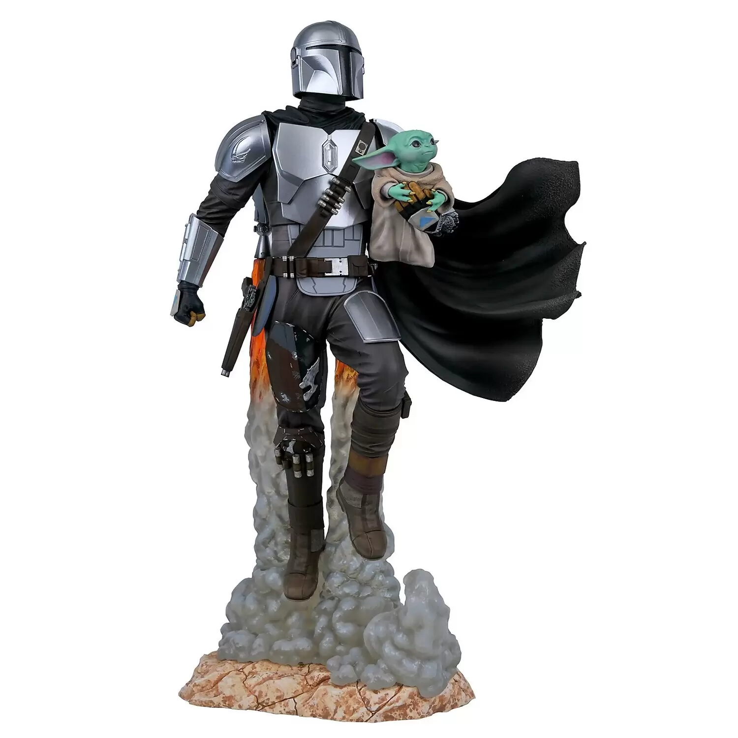 Gentle Giant Statue - The Mandalorian & The Child - Star Wars Milestones