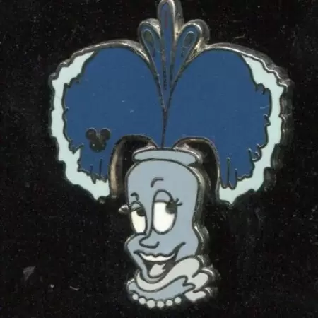 Disney Pins Open Edition - 2011 Hidden Mickey Series - World of Color Fountain Collection - Flower Spout Dark Blue