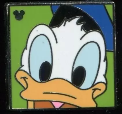 Disney Pins Open Edition - 2012 Hidden Mickey Series - Character Faces - Donald