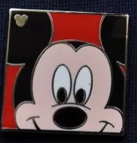 Disney Pins Open Edition - 2012 Hidden Mickey Series - Character Faces - Mickey