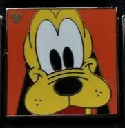 Disney - Pins Open Edition - 2012 Hidden Mickey Series - Character Faces - Pluto