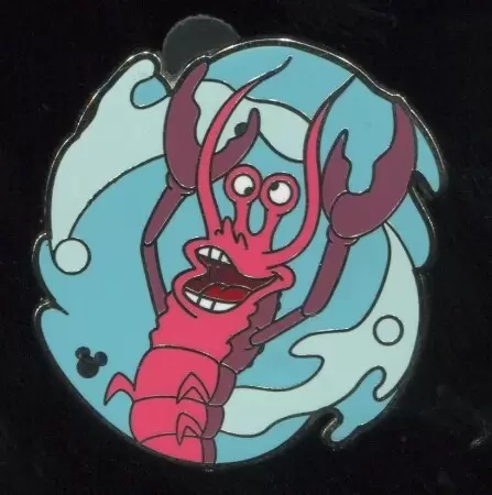 Disney Pins Open Edition - 2012 Hidden Mickey Series - Undersea Band Collection - Lobster