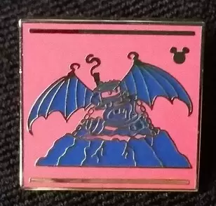 Disney Pins Open Edition - 2014 - Hidden Mickey - Mater\'s Junkyard Jamboree Signs - Heavy Metal Mater