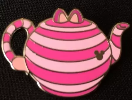 Disney Pins Open Edition - 2014 Hidden Mickey Series - Teapots - Cheshire Cat