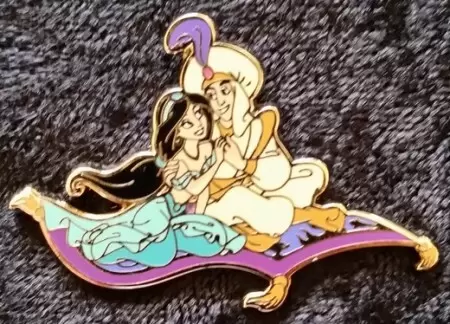 Disney Pins Open Edition - Aladdin and Jasmine