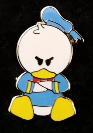 Disney Pins Open Edition - Cute Characters Mini-pin Set #2 - Donald