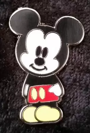 Disney Pins Open Edition - Cute Characters Mini-pin Set #2 - Mickey