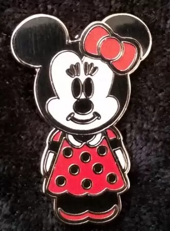 Disney Pins Open Edition - Cute Characters Mini-pin Set #2 - Minnie