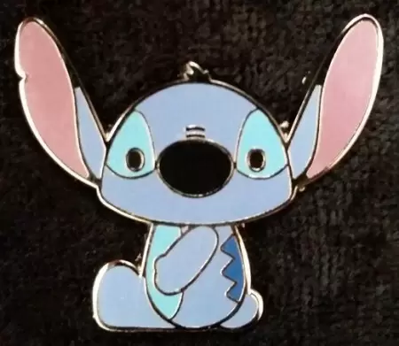 Disney Pins Open Edition - Cute Characters Mini-pin Set #2 - Stitch
